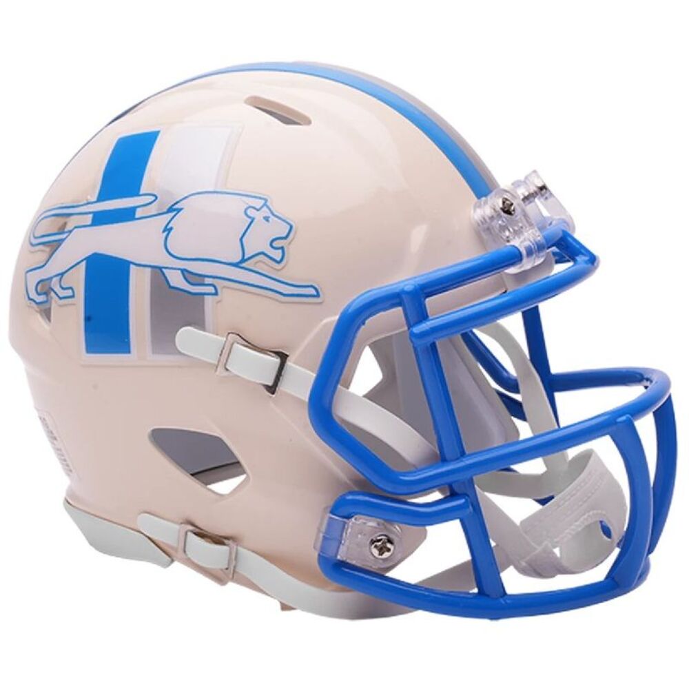 Detroit Lions Riddell Retro Collection NFL Mini Helmet